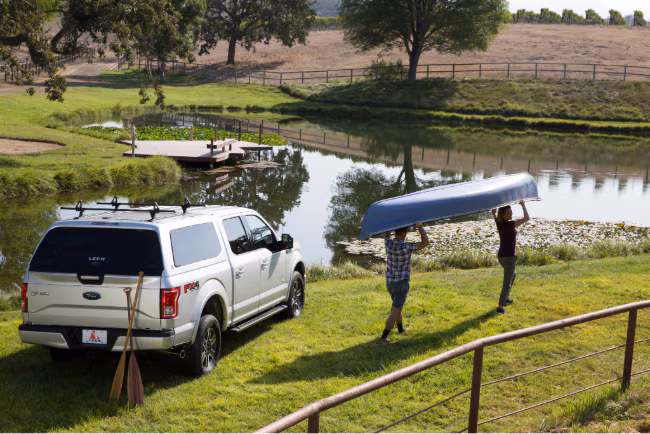 LEER Truck Cap with Canoe Rack